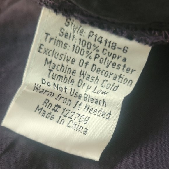 Johnny Was Deep Purple Tunic Top - Picture 11 of 13